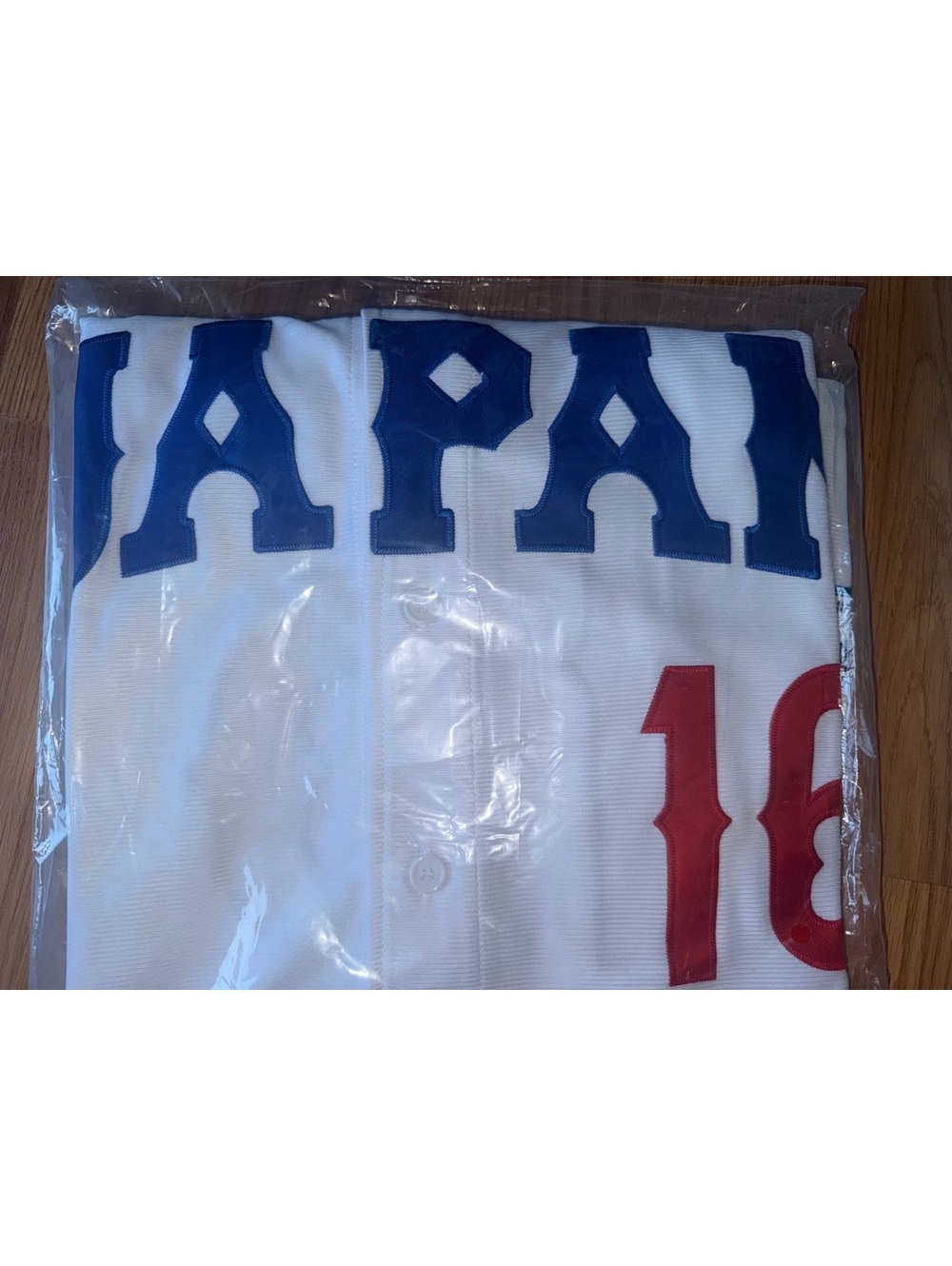 $88 JAPAN OHTANI AUTHENTIC CLASSICS JERSEY SIZE XL MENS WHITE/BLUE